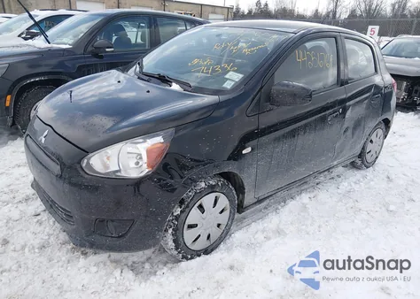 2015 Mitsubishi Mirage De from USA, damaged, VIN ML32A3HJ1FH033946